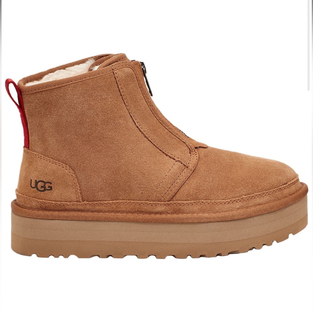Authentic UGG Tan Ankle Boots